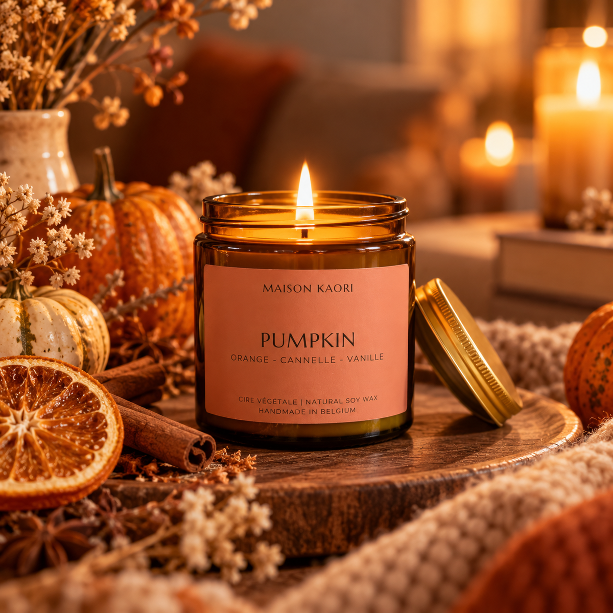 Bougie parfumée - Pumpkin - Edition automne