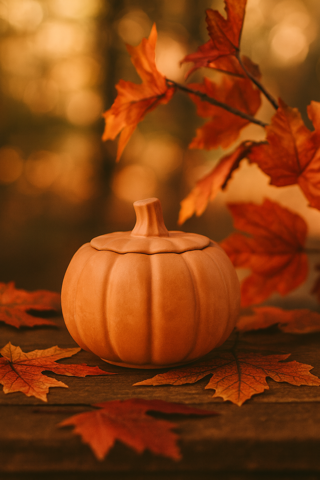 Scented candle - pumpkin