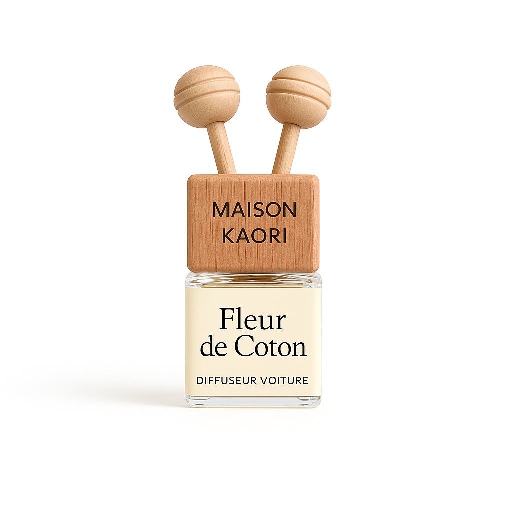 Diffuseur voiture - Fleur de coton
